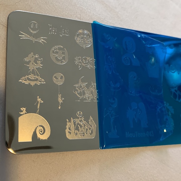 Nightmare Before Christmas themed mail stamping plate - new - Picture 2 of 4